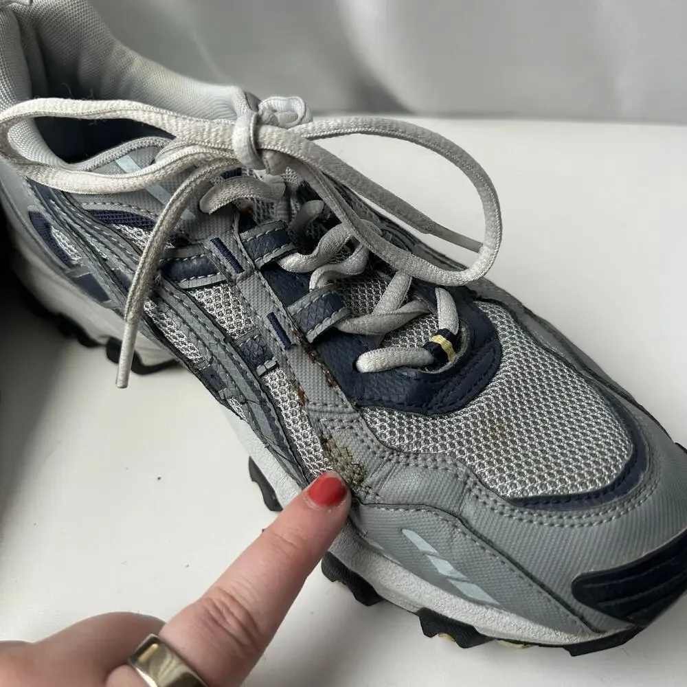 Asics 10 Gel Guts II Moon/Denim Cool Neutrals Running Sneaker- Gym Shoes/Workout